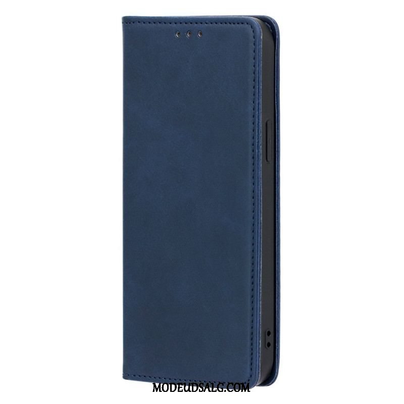 Cover Huawei P60 Pro Flip Cover Kalvetekstur