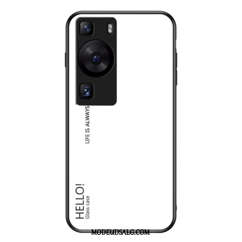 Cover Huawei P60 Pro Hej Hærdet Glas