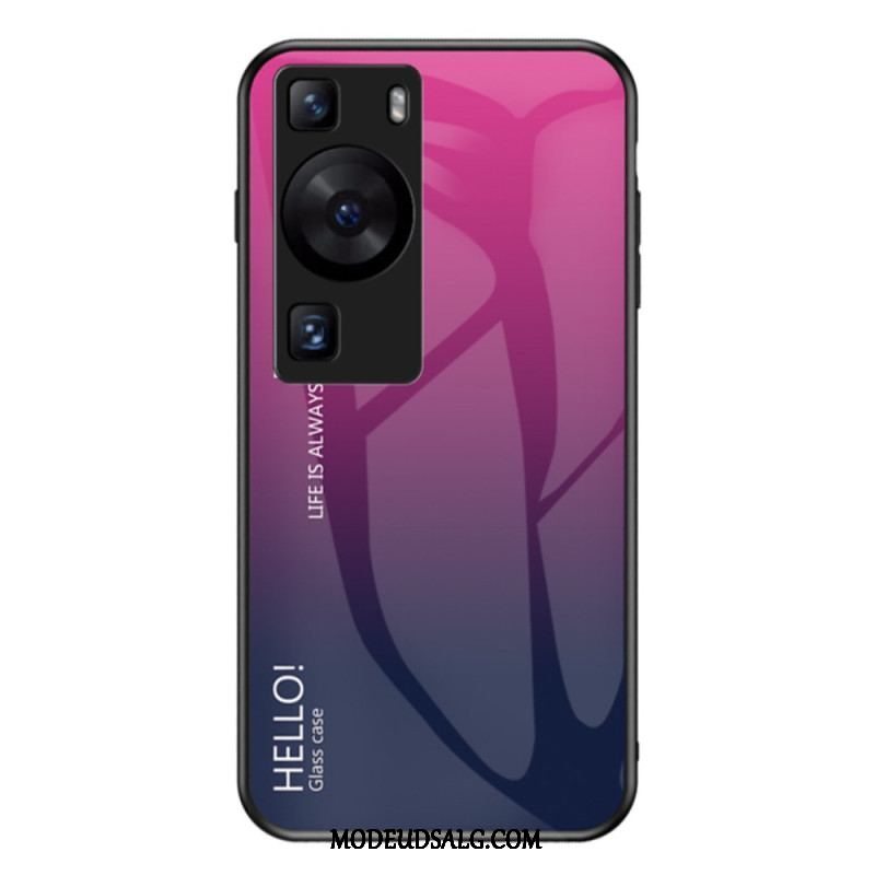 Cover Huawei P60 Pro Hej Hærdet Glas