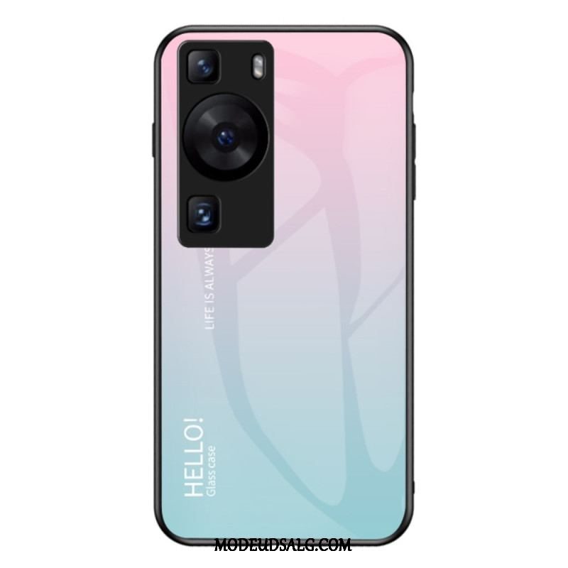 Cover Huawei P60 Pro Hej Hærdet Glas