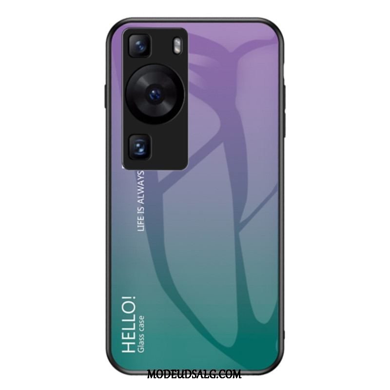 Cover Huawei P60 Pro Hej Hærdet Glas