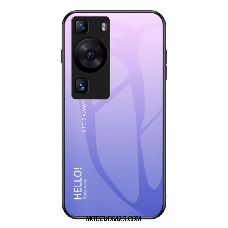 Cover Huawei P60 Pro Hej Hærdet Glas