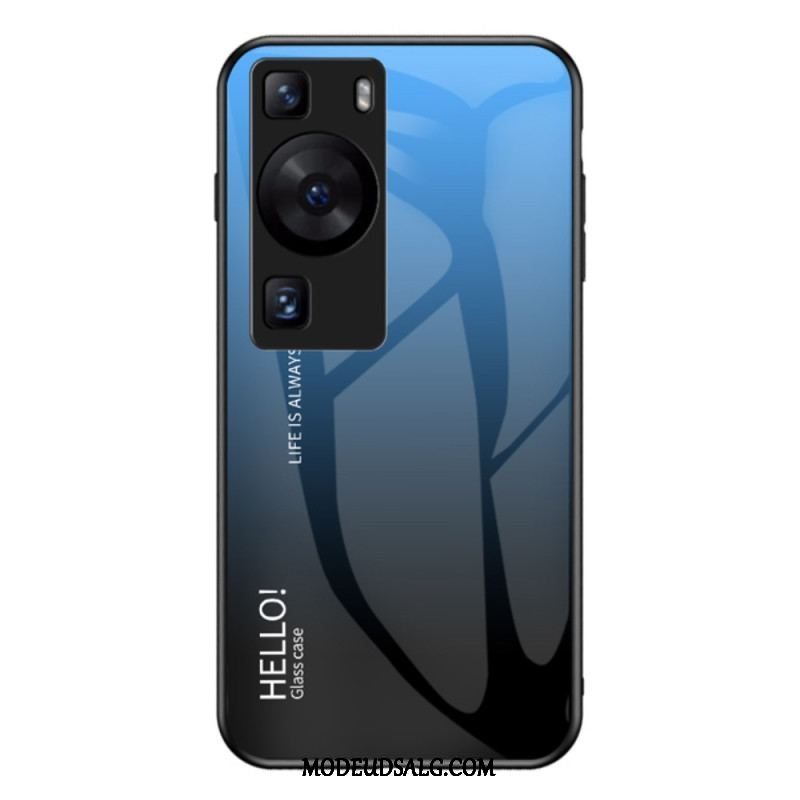 Cover Huawei P60 Pro Hej Hærdet Glas