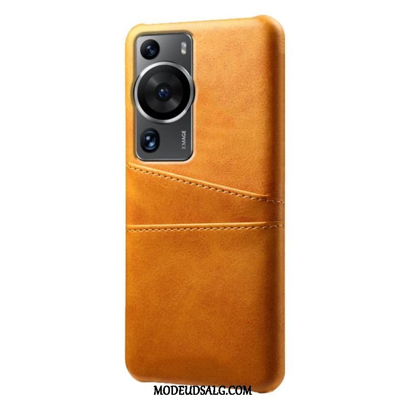 Cover Huawei P60 Pro Læder Effekt Kortholder