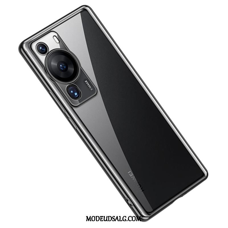 Cover Huawei P60 Pro Transparent Metal Style Kanter Sulada