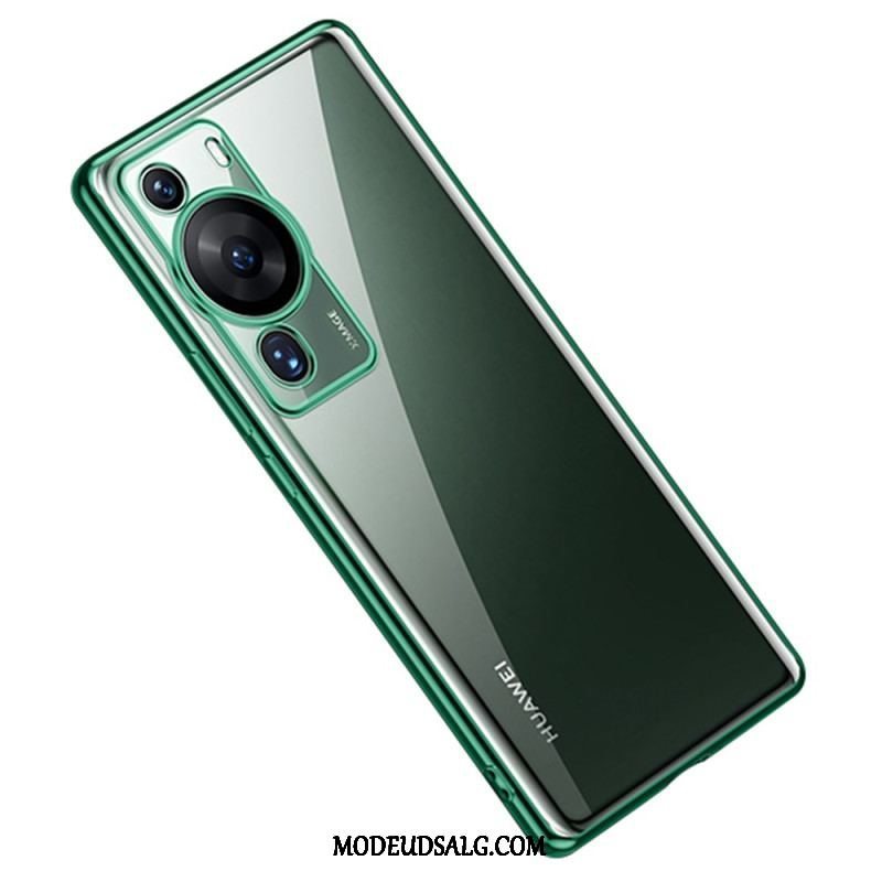 Cover Huawei P60 Pro Transparent Metal Style Kanter Sulada