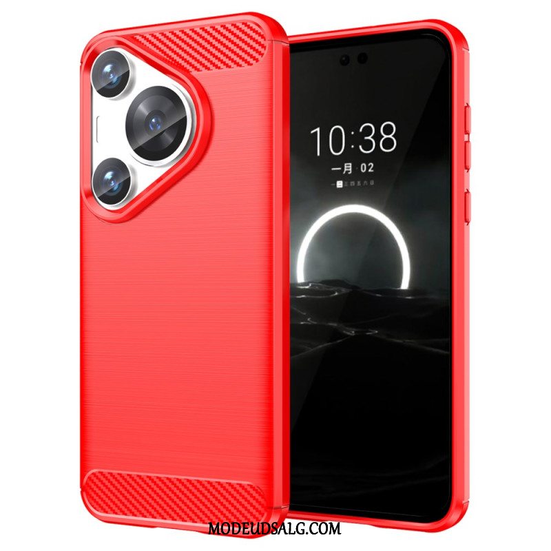 Cover Huawei Pura 70 Pro Børstet Kulfiber