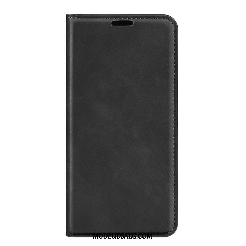 Cover Moto G51 5G Flip Cover Silkeblødt Lædereffekt