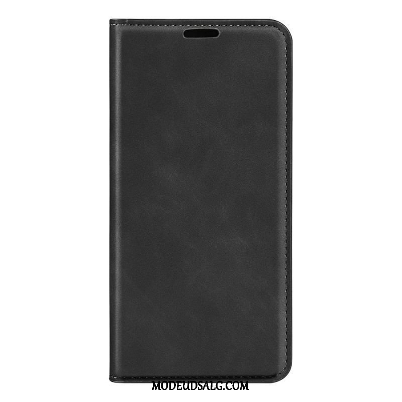 Cover Moto G71 5G Flip Cover Silkeblødt Lædereffekt