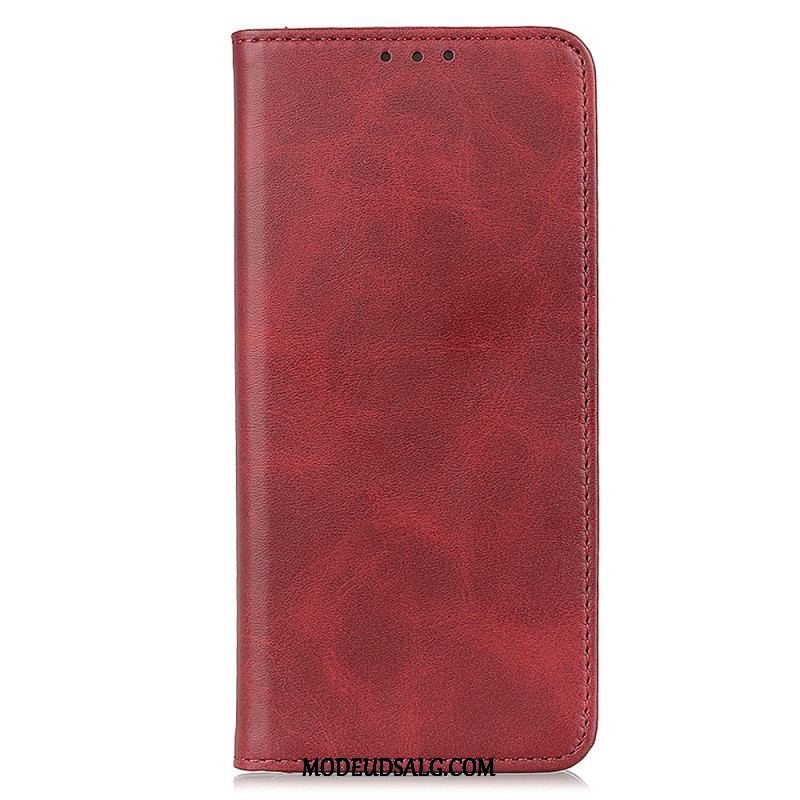 Cover Moto G73 5G Flip Cover Elegance Split Læder