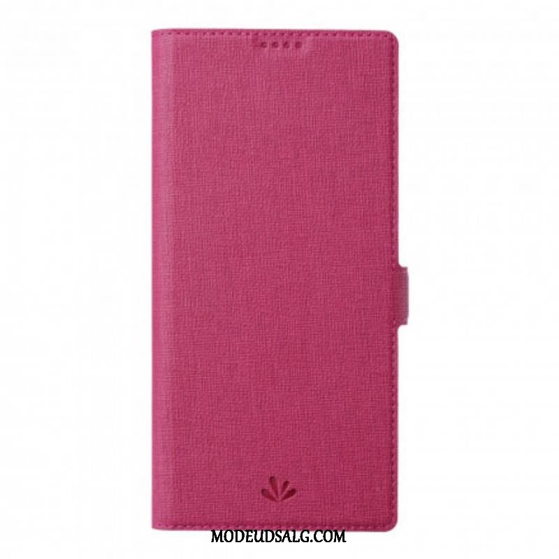 Cover Motorola Edge 20 Pro Flip Cover Tekstureret Vili