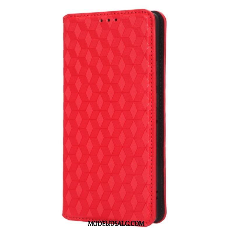 Cover Motorola Edge 40 Pro Flip Cover 3d Mønster