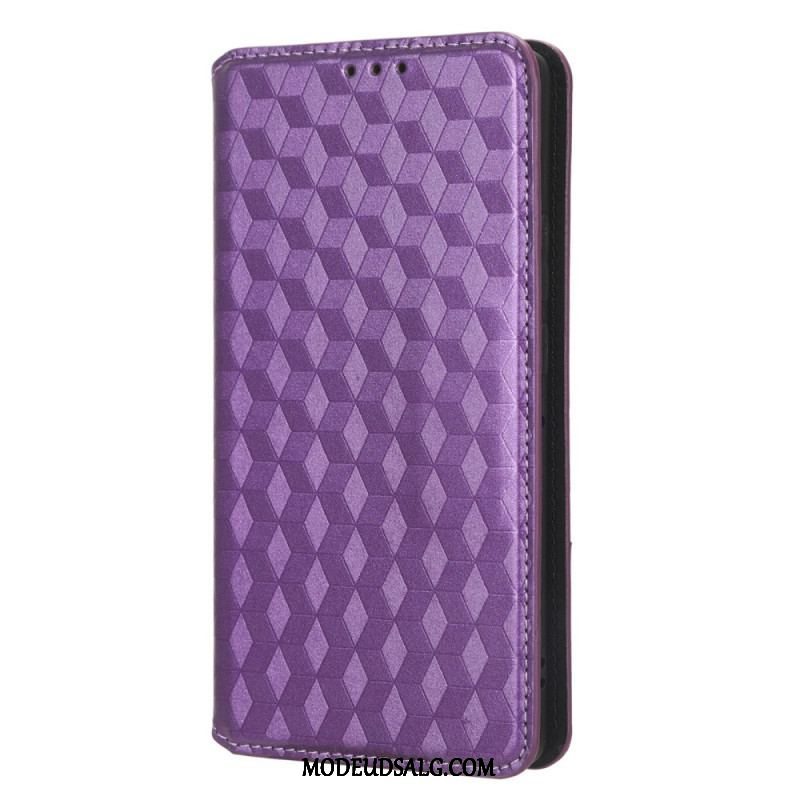 Cover Motorola Edge 40 Pro Flip Cover 3d Mønster