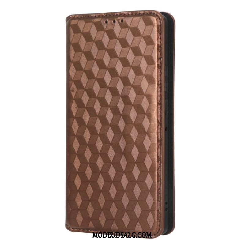 Cover Motorola Edge 40 Pro Flip Cover 3d Mønster