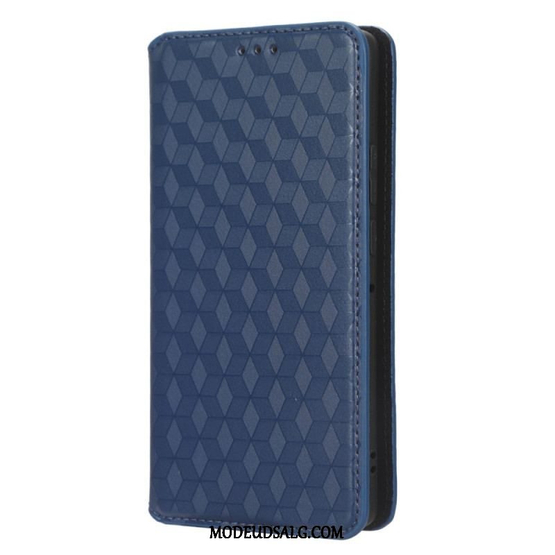 Cover Motorola Edge 40 Pro Flip Cover 3d Mønster