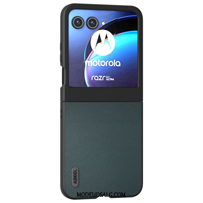 Cover Motorola Razr 50 Abeel Læderstil