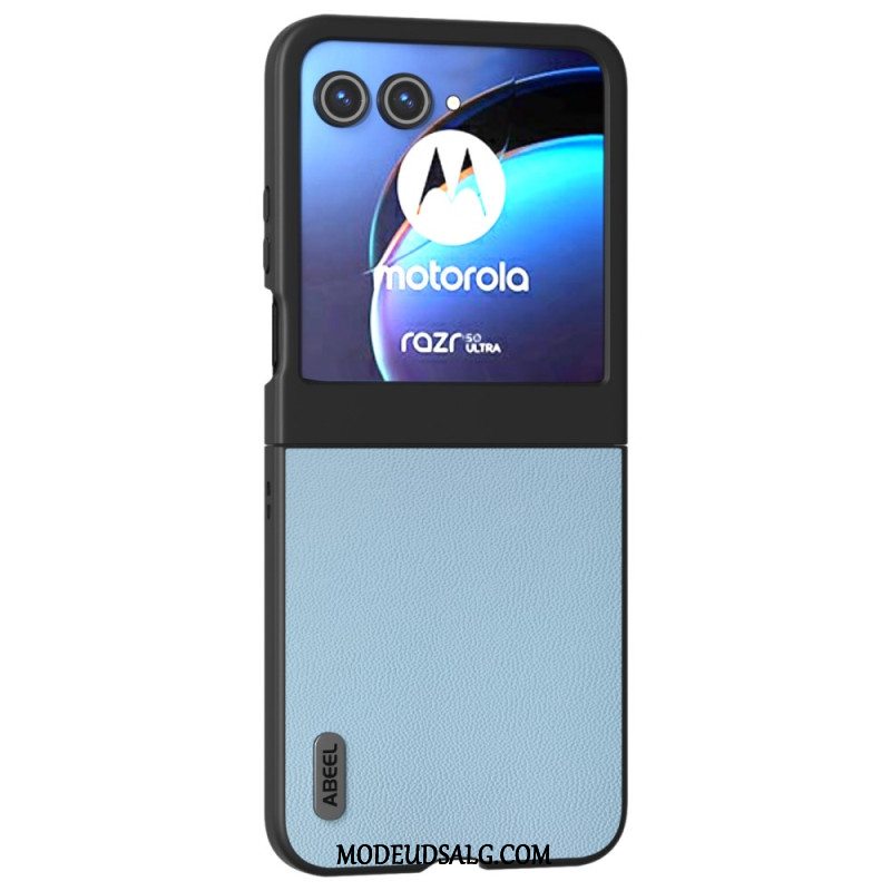 Cover Motorola Razr 50 Abeel Læderstil