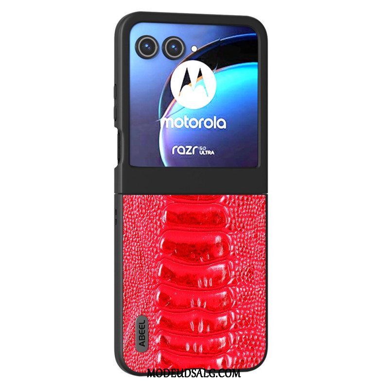 Cover Motorola Razr 50 Telefon Etui Krokodilletekstur Abeel