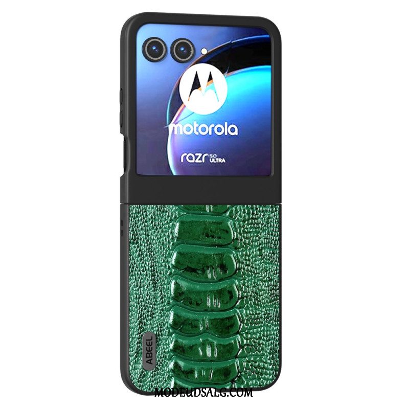 Cover Motorola Razr 50 Telefon Etui Krokodilletekstur Abeel