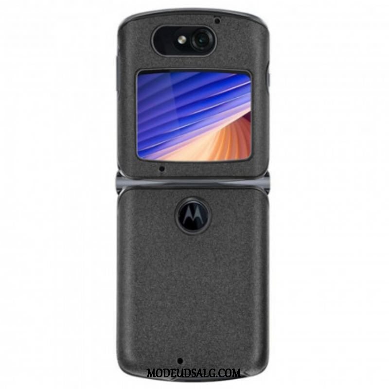 Cover Motorola Razr 5G Slibet Kunstlæder