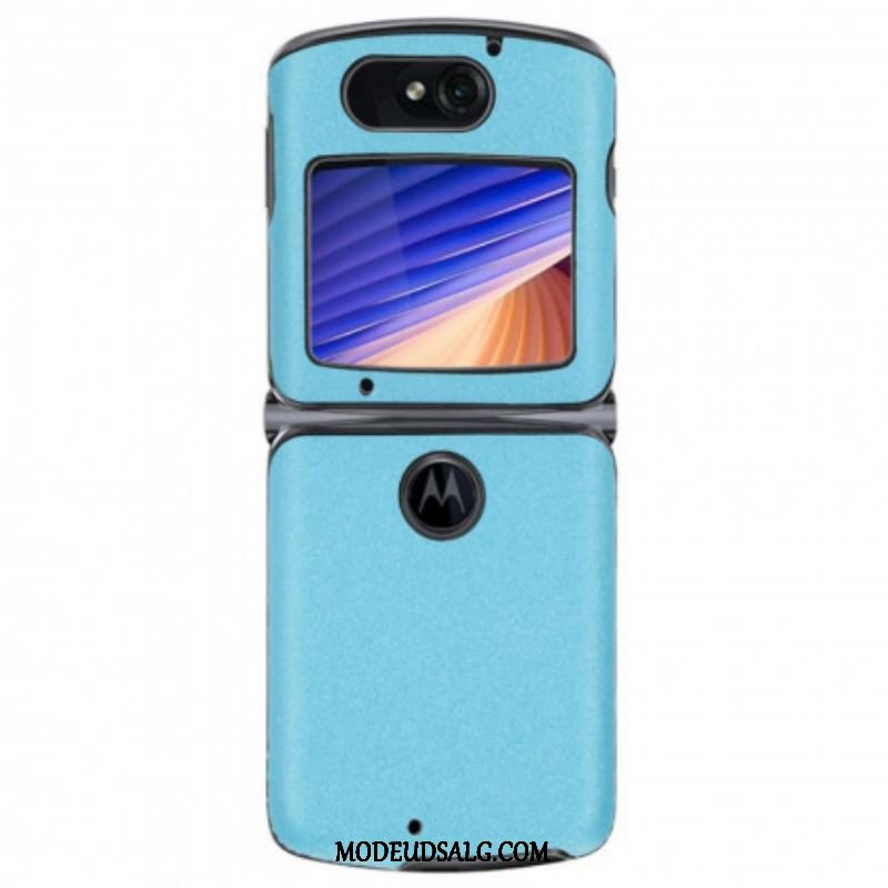 Cover Motorola Razr 5G Slibet Kunstlæder