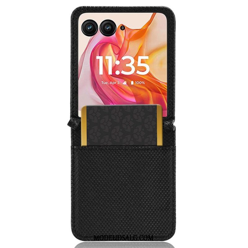 Cover Motorola Razr Plus 2024 Telefon Etui Kortholder