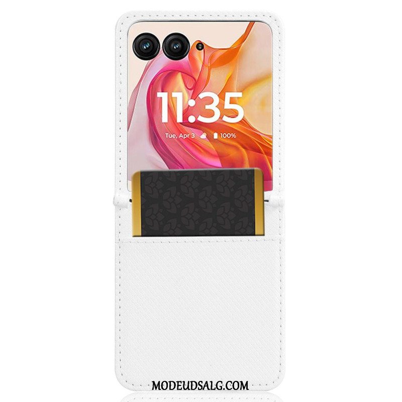 Cover Motorola Razr Plus 2024 Telefon Etui Kortholder