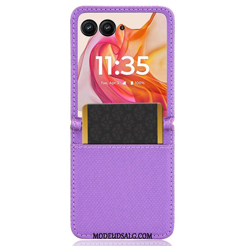 Cover Motorola Razr Plus 2024 Telefon Etui Kortholder