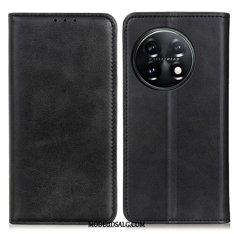 Cover OnePlus 11 5G Flip Cover Elegance Split Læder