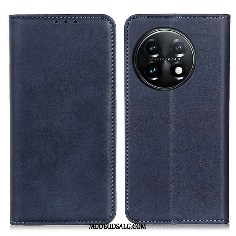 Cover OnePlus 11 5G Flip Cover Elegance Split Læder