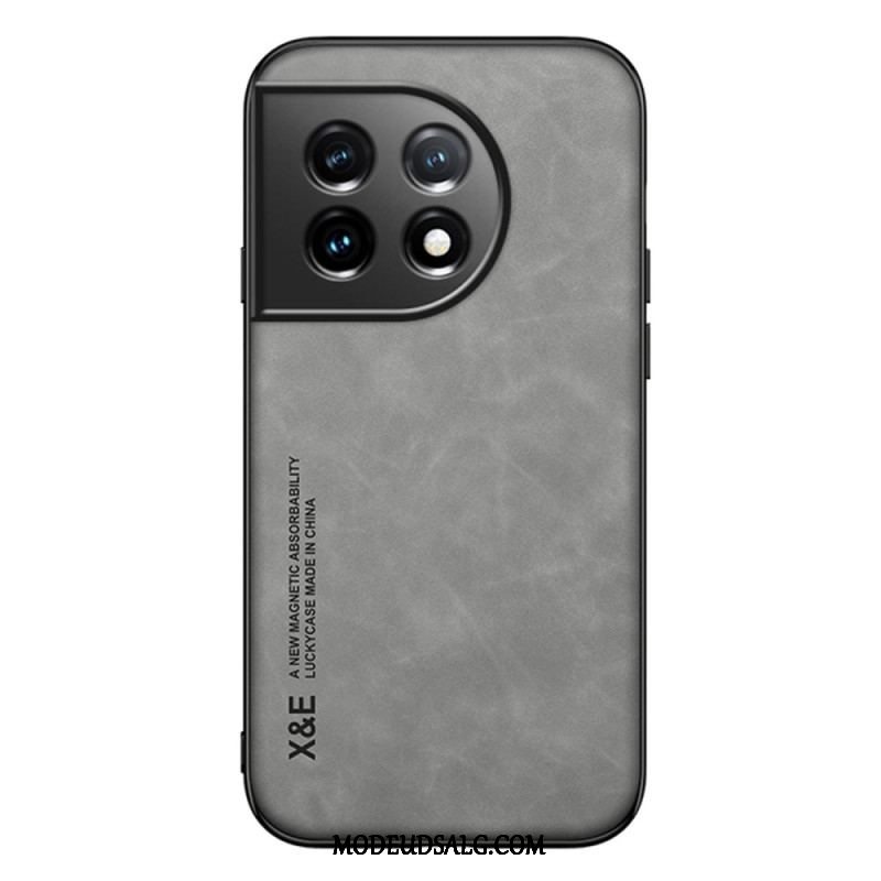 Cover OnePlus 11 5G X&e Lædereffekt Læder