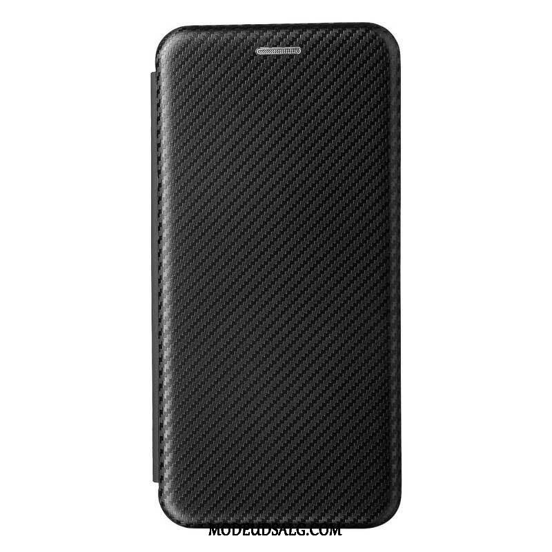 Cover OnePlus Nord 2 5G Flip Cover Farvet Carbon Silikone