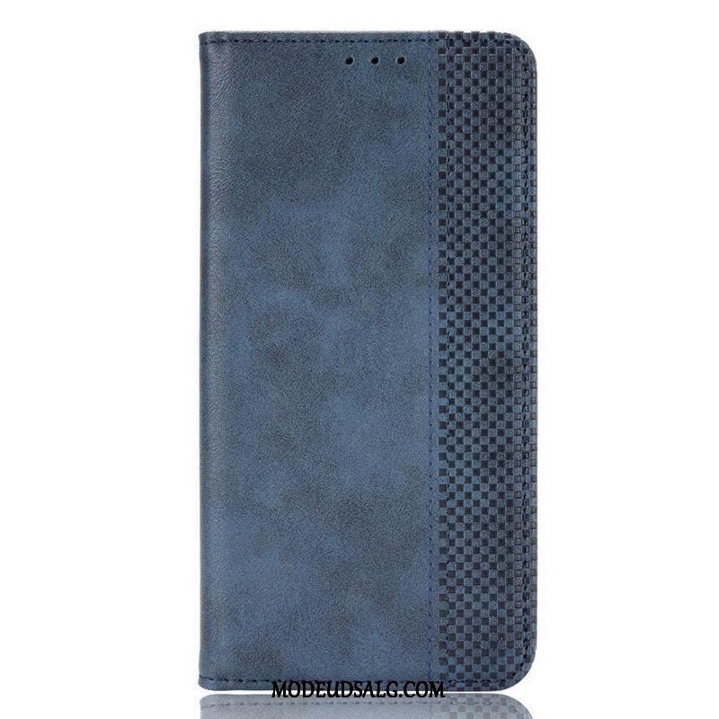 Cover OnePlus Nord 2 5G Flip Cover Stiliseret Vintage Lædereffekt