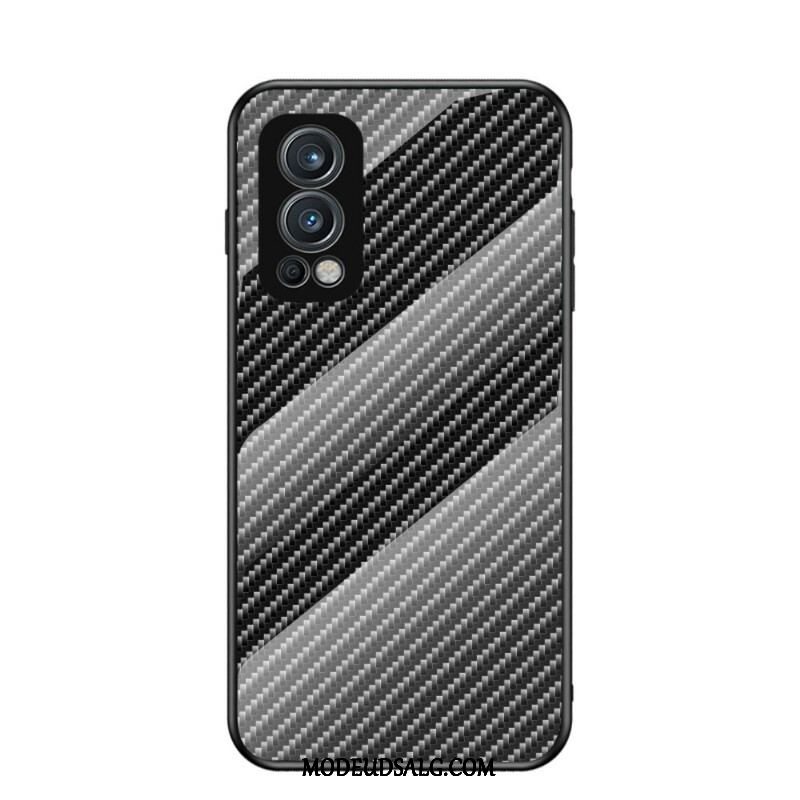 Cover OnePlus Nord 2 5G Kulfiber Hærdet Glas