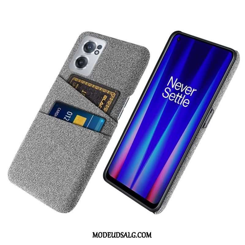 Cover OnePlus Nord CE 2 5G Vævet Kortholder