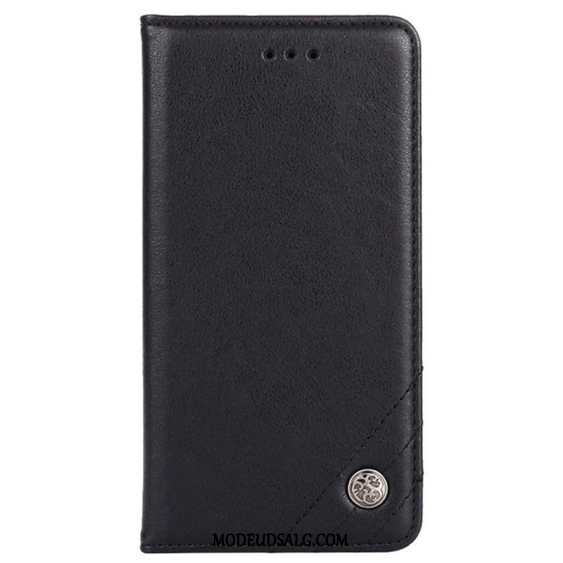 Cover OnePlus Nord CE 2 Lite 5G Flip Cover Dekorativ Nitte I Imiteret Læder