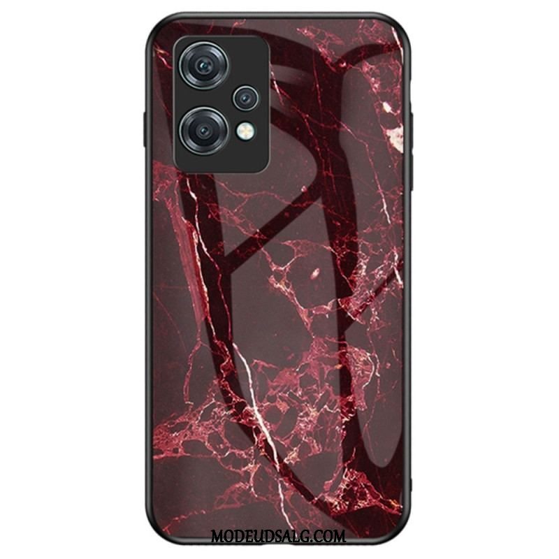 Cover OnePlus Nord CE 2 Lite 5G Marmor Hærdet Glas