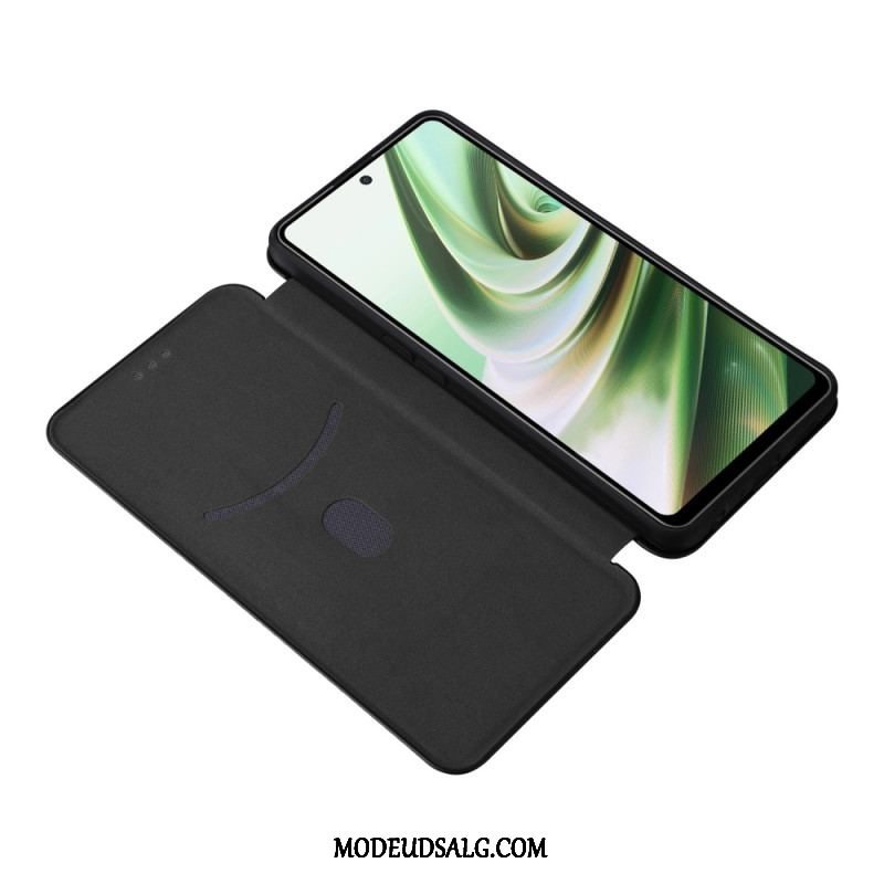 Cover OnePlus Nord CE 3 Lite 5G Flip Cover Kulfiber Tekstur