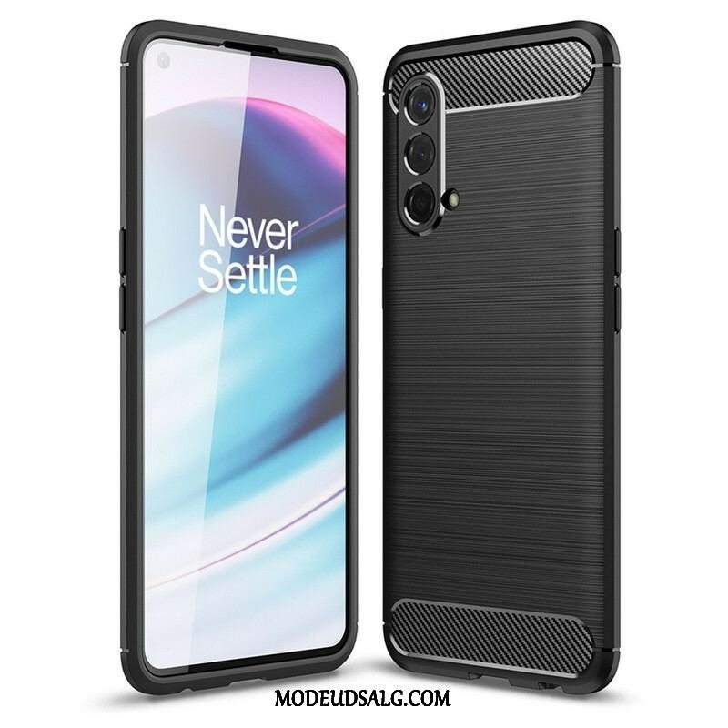 Cover OnePlus Nord CE 5G Børstet Kulfiber