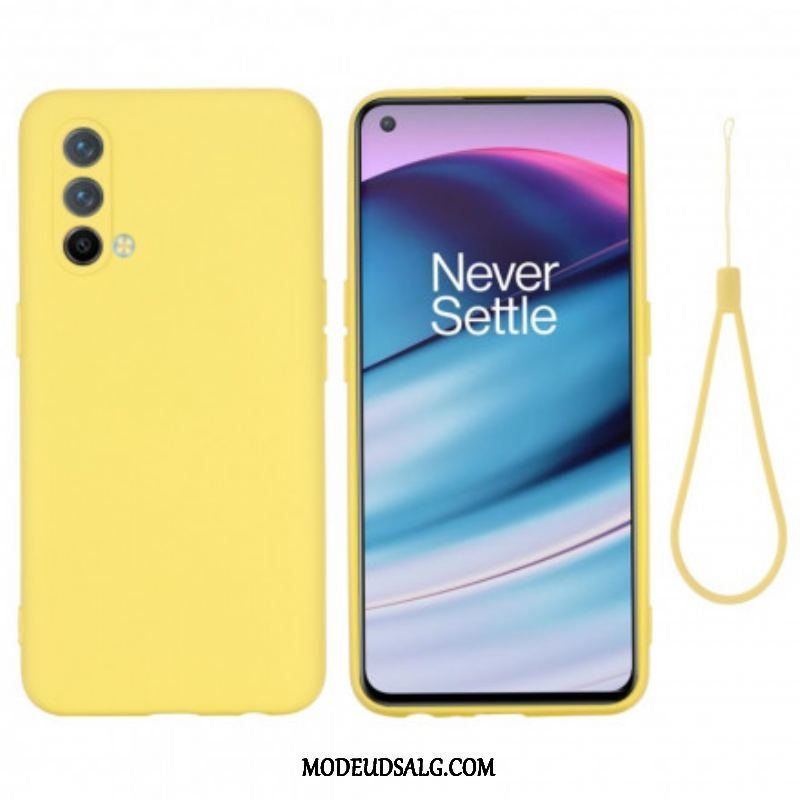 Cover OnePlus Nord CE 5G Flydende Silikone Med Snor