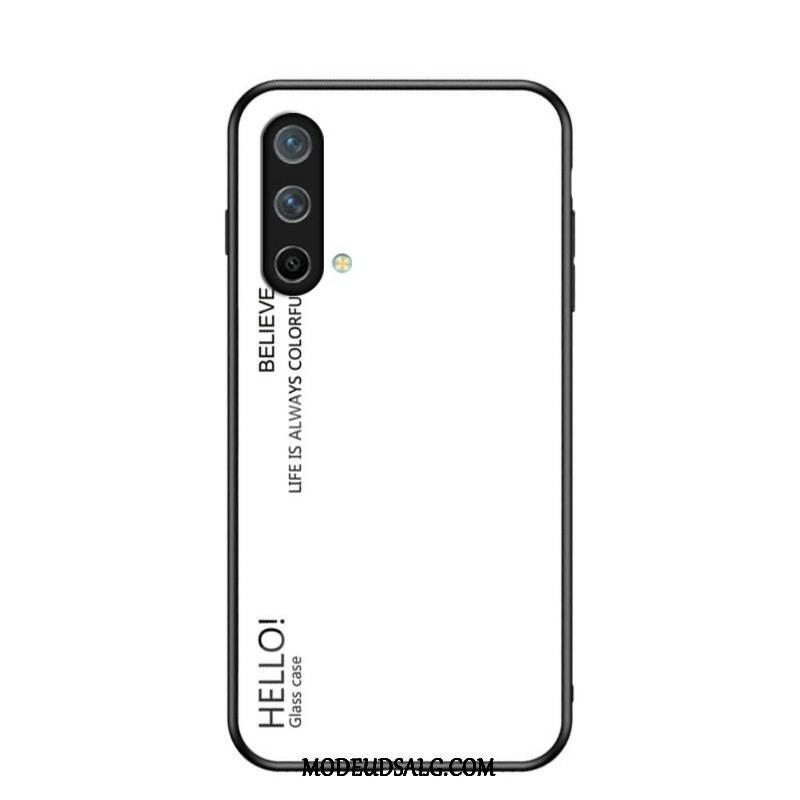 Cover OnePlus Nord CE 5G Hærdet Glas Hej