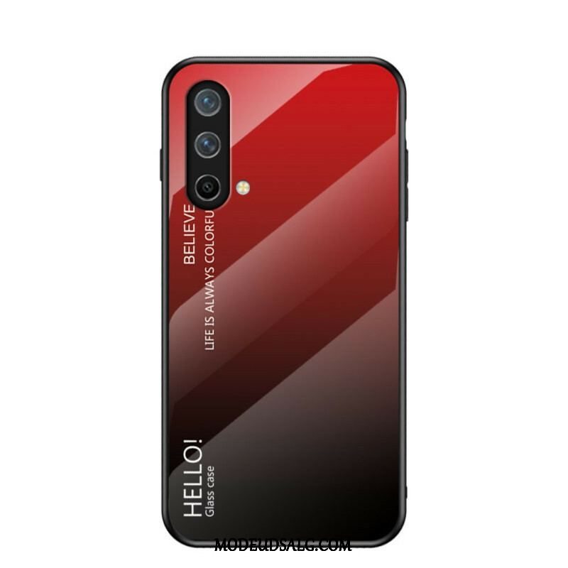 Cover OnePlus Nord CE 5G Hærdet Glas Hej