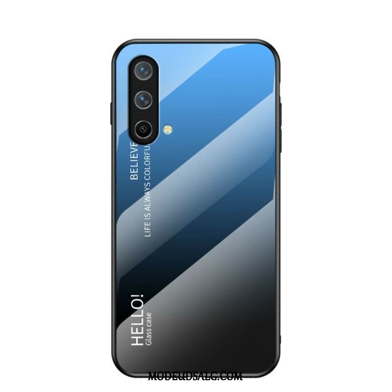 Cover OnePlus Nord CE 5G Hærdet Glas Hej