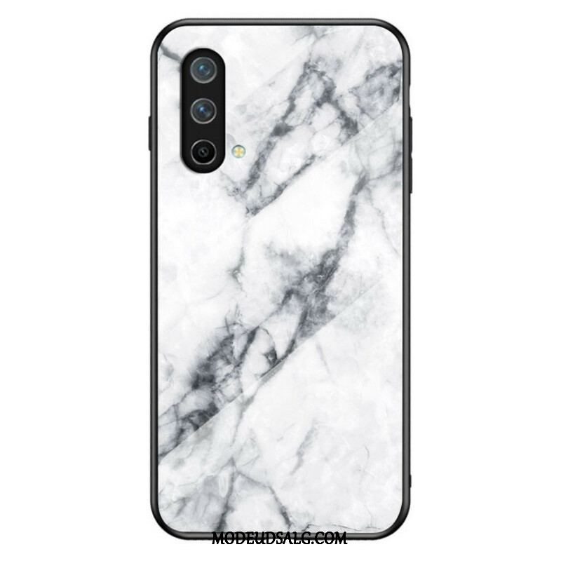 Cover OnePlus Nord CE 5G Marmorfarver Hærdet Glas