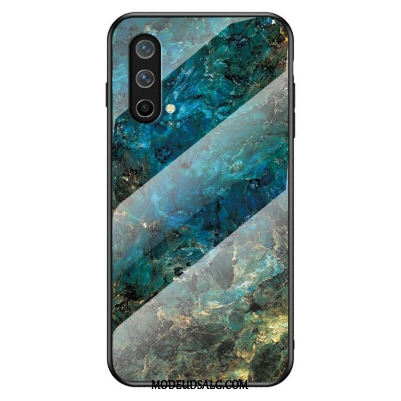 Cover OnePlus Nord CE 5G Marmorfarver Hærdet Glas