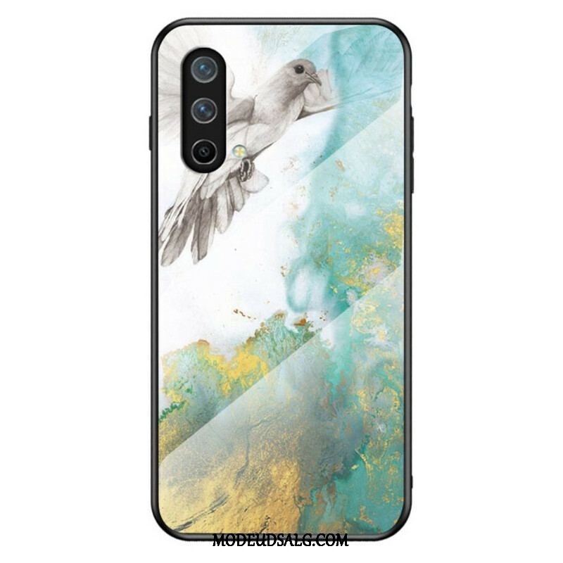 Cover OnePlus Nord CE 5G Marmorfarver Hærdet Glas