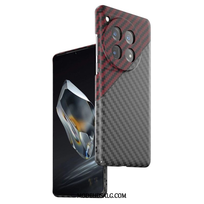 Cover Oneplus 12r Telefon Etui Carbon Fiber Design