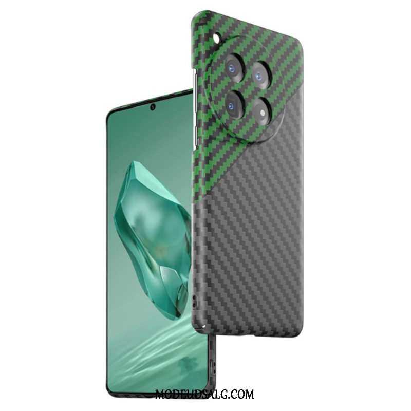 Cover Oneplus 12r Telefon Etui Carbon Fiber Design