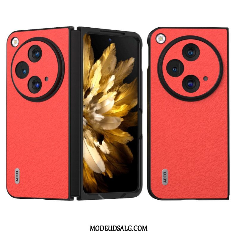 Cover Oneplus Open Mørkt Læder Abeel