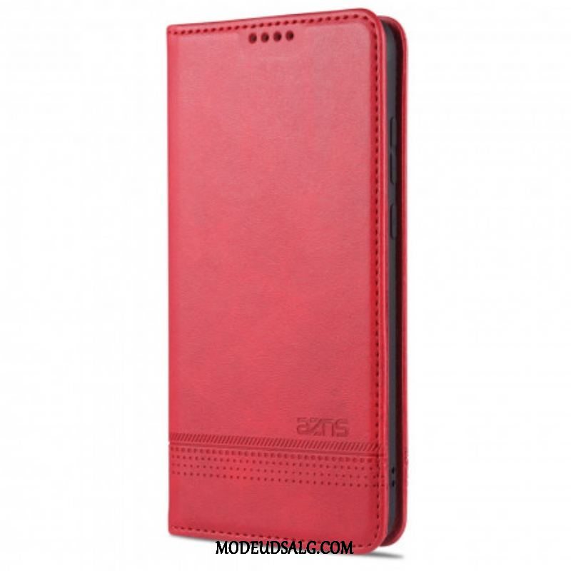 Cover Oppo A15 Flip Cover Azns Læderstyling